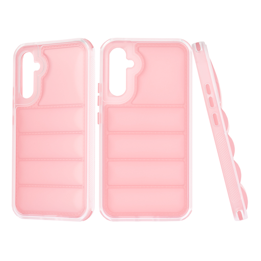 Techsuit - Hullám Pajzs - Samsung Galaxy A34 5G - Rózsaszín tok Techsuit - Hullám Pajzs - Samsung Galaxy A34 5G - Rózsaszín tok