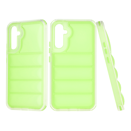 Techsuit - Hullám Pajzs - Samsung Galaxy A34 5G - Zöld tok Techsuit - Hullám Pajzs - Samsung Galaxy A34 5G - Zöld tok