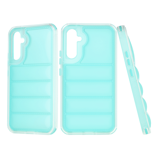 Techsuit - Hullámpajzs - Samsung Galaxy A34 5G - Türkiz tok Techsuit - Hullámpajzs - Samsung Galaxy A34 5G - Türkiz tok