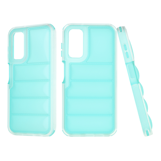Techsuit - Hullám Pajzs - Samsung Galaxy A14 4G / A14 5G - Türkiz tok Techsuit - Hullám Pajzs - Samsung Galaxy A14 4G / A14 5G - Türkiz tok