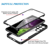  Techsuit - ColorVerse 360 Sorozat + Képernyővédő - Samsung Galaxy S24 Ultra - Fekete tok - 2. kép
