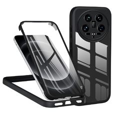 Techsuit - ColorVerse 360 Séria + Ochrana displeja - Xiaomi 14 Ultra - Čierne puzdro Techsuit - ColorVerse 360 Séria + Ochrana displeja - Xiaomi 14 Ultra - Čierne puzdro