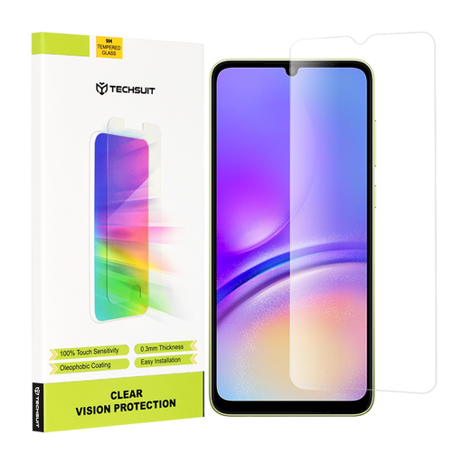 Techsuit - Tiszta Látás Üveg - Samsung Galaxy A05 / A05s - Átlátszó üvegfólia Techsuit - Tiszta Látás Üveg - Samsung Galaxy A05 / A05s - Átlátszó üvegfólia