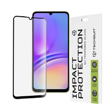  Techsuit - 111D Teljes Borítás / Teljes Ragasztás Üveg - Samsung Galaxy A05 / A05s - Fekete tok