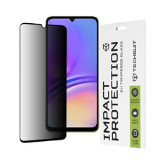  Techsuit - 111D Privacy Teljes Ragasztás - Samsung Galaxy A05 / A05s - Fekete üvegfólia