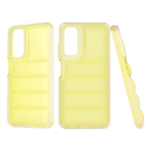 Techsuit - Hullám Pajzs - Samsung Galaxy A05s - Sárga tok Techsuit - Hullám Pajzs - Samsung Galaxy A05s - Sárga tok