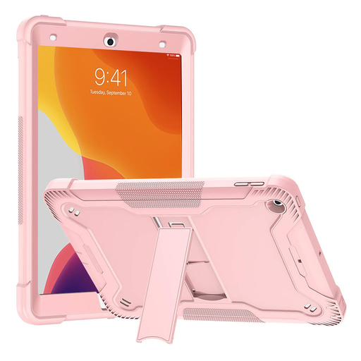 Techsuit - Strapabíró TabShell + Képernyővédő - iPad 10.2 (2019/2020/2021) - Rózsaarany tok Techsuit - Strapabíró TabShell + Képernyővédő - iPad 10.2 (2019/2020/2021) - Rózsaarany tok