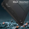  Techsuit - Strapabíró TabShell + Képernyővédő - iPad 10.2 (2019/2020/2021) - Fekete tok - 0. kép