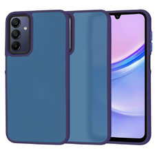  Techsuit - HaloFrost Sorozat - Samsung Galaxy A15 4G / A15 5G - Sötétkék tok