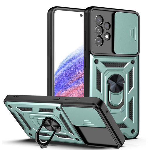 Techsuit - CamShield sorozat - Samsung Galaxy A52 4G / A52 5G / A52s 5G - Zöld tok Techsuit - CamShield sorozat - Samsung Galaxy A52 4G / A52 5G / A52s 5G - Zöld tok