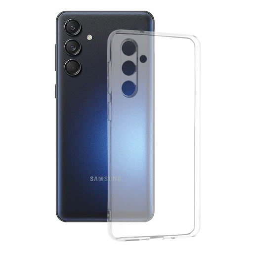 Techsuit - Átlátszó Szilikon - Samsung Galaxy M55 - Átlátszó tok Techsuit - Átlátszó Szilikon - Samsung Galaxy M55 - Átlátszó tok