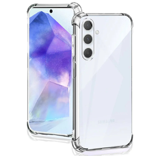  Techsuit - Ütésálló Átlátszó Szilikon - Samsung Galaxy M55 - Átlátszó tok