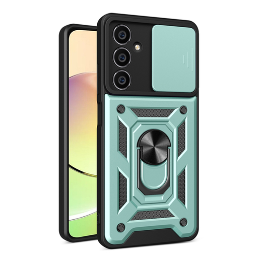 Techsuit - CamShield sorozat - Samsung Galaxy M55 - Zöld tok Techsuit - CamShield sorozat - Samsung Galaxy M55 - Zöld tok