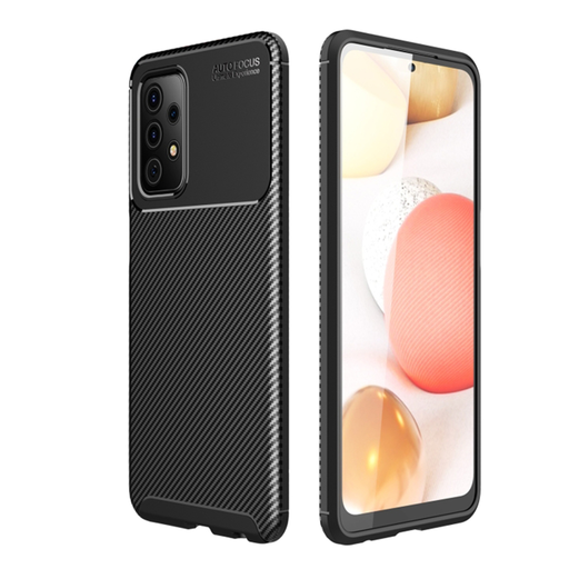 Techsuit - CarbonFiber - Samsung Galaxy A52 4G / A52 5G / A52s 5G - Fekete tok Techsuit - CarbonFiber - Samsung Galaxy A52 4G / A52 5G / A52s 5G - Fekete tok