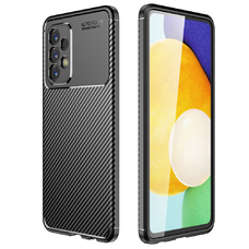  Techsuit - Szénszálas - Samsung Galaxy A23 4G / A23 5G - Fekete tok