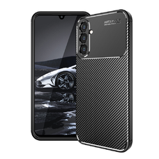  Techsuit - Szénszálas - Samsung Galaxy A14 4G / A14 5G - Fekete tok