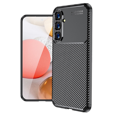  Techsuit - Szénszálas - Samsung Galaxy S23 FE - Fekete tok