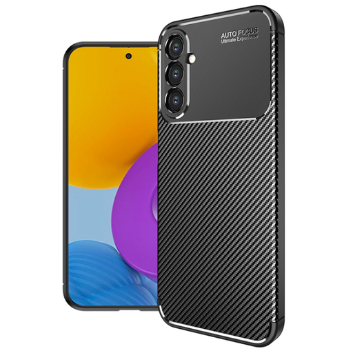 Techsuit - Szénszál - Samsung Galaxy A54 - Fekete tok Techsuit - Szénszál - Samsung Galaxy A54 - Fekete tok