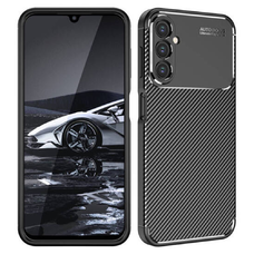  Techsuit - Szénszálas - Samsung Galaxy A15 4G / A15 5G - Fekete tok