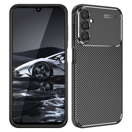 Techsuit - Szénszálas - Samsung Galaxy A15 4G / A15 5G - Fekete tok Techsuit - Szénszálas - Samsung Galaxy A15 4G / A15 5G - Fekete tok