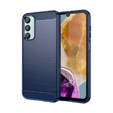  Techsuit - Karbon Szilikon - Samsung Galaxy M15 - Kék tok