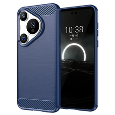  Techsuit - Szilikon Karbon - Huawei Pura 70 Pro - Kék tok