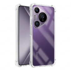  Techsuit - Ütésálló Átlátszó Szilikon - Huawei Pura 70 Pro - Átlátszó tok