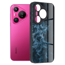  Techsuit - Glaze sorozat - Huawei Pura 70 - Kék köd tok