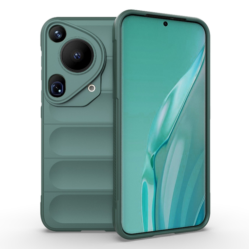 Techsuit - Mágikus Pajzs - Huawei Pura 70 Ultra - Zöld tok Techsuit - Mágikus Pajzs - Huawei Pura 70 Ultra - Zöld tok