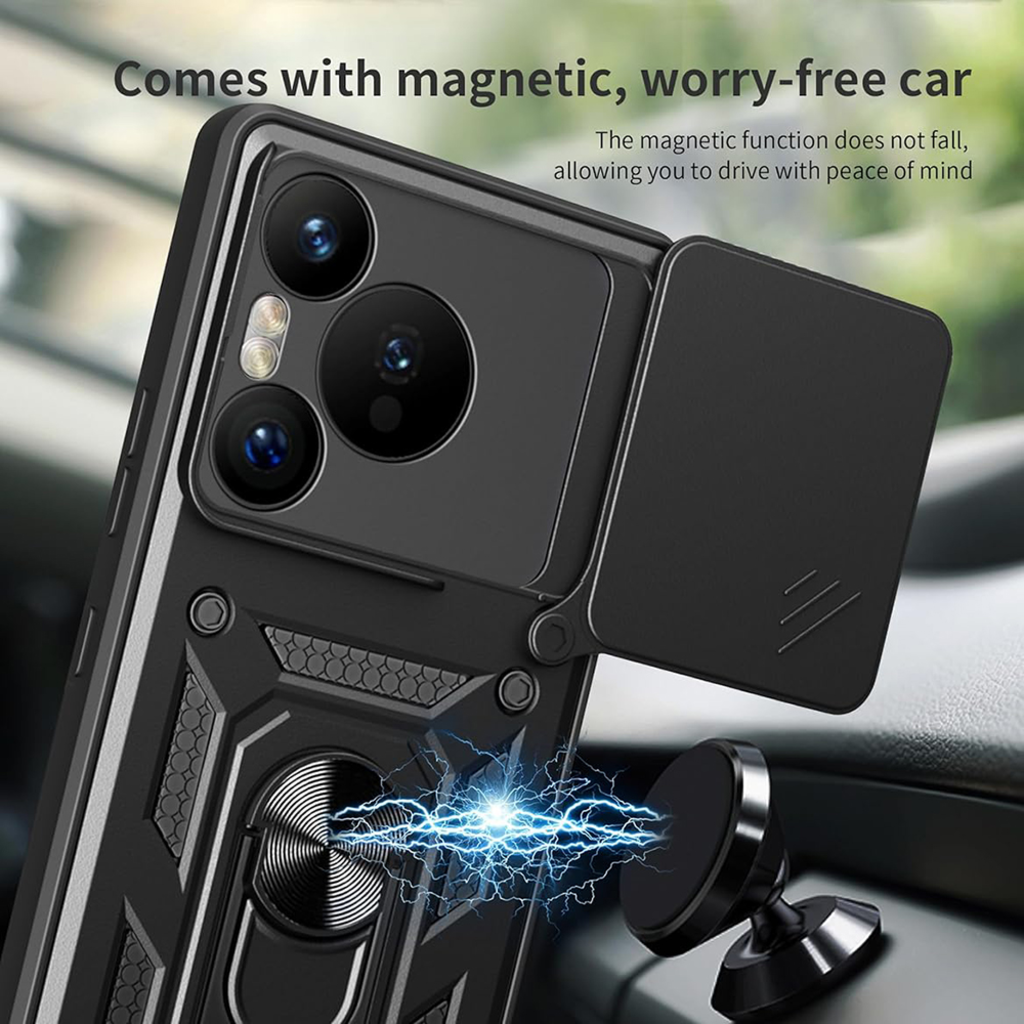  Techsuit - CamShield sorozat - Huawei Pura 70 - Kék tok - 8