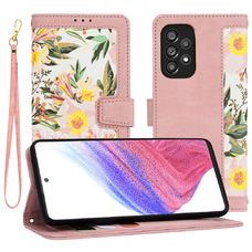 Techsuit - FlipCraft - Samsung Galaxy A53 5G - Szívem Rózsaszín tok