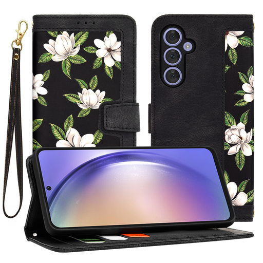Techsuit - FlipCraft - Samsung Galaxy A54 - A hajnal virágai tok Techsuit - FlipCraft - Samsung Galaxy A54 - A hajnal virágai tok