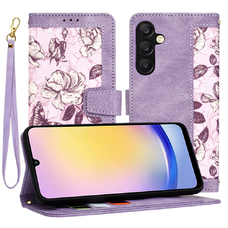  Techsuit - FlipCraft - Samsung Galaxy A25 5G - Titokzatos Lila tok