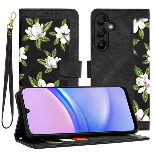 Techsuit - FlipCraft - Samsung Galaxy A15 4G / A15 5G - A hajnal virágai tok Techsuit - FlipCraft - Samsung Galaxy A15 4G / A15 5G - A hajnal virágai tok