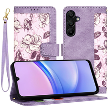  Techsuit - FlipCraft - Samsung Galaxy A15 4G / A15 5G - Titokzatos lila tok