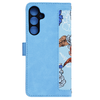  Techsuit - FlipCraft - Samsung Galaxy A35 5G - Élénk Kék tok - 1. kép