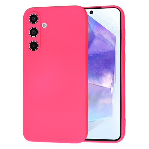 Techsuit - SoftFlex - Samsung Galaxy A55 5G - Forró rózsaszín tok Techsuit - SoftFlex - Samsung Galaxy A55 5G - Forró rózsaszín tok