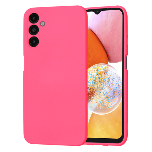 Techsuit - SoftFlex - Samsung Galaxy A14 4G / A14 5G - Élénk rózsaszín tok Techsuit - SoftFlex - Samsung Galaxy A14 4G / A14 5G - Élénk rózsaszín tok
