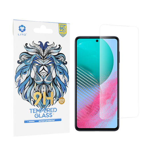  Lito - 2.5D Klasszikus Üveg - Samsung Galaxy M54 - Átlátszó üvegfólia