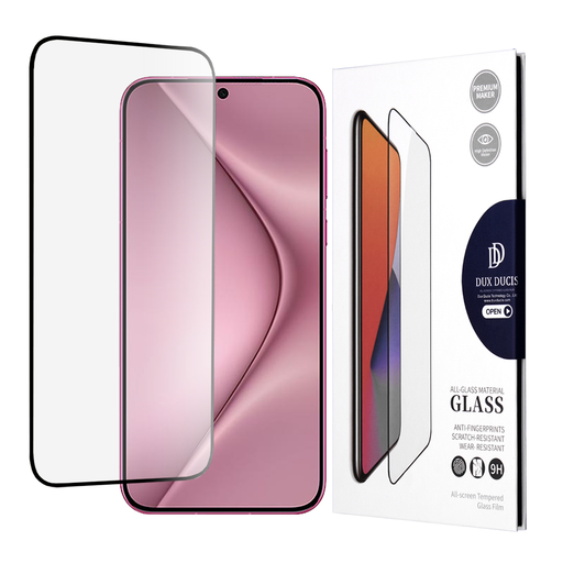 Dux Ducis - Edzett üveg - Huawei Pura 70 - Fekete üvegfólia Dux Ducis - Edzett üveg - Huawei Pura 70 - Fekete üvegfólia