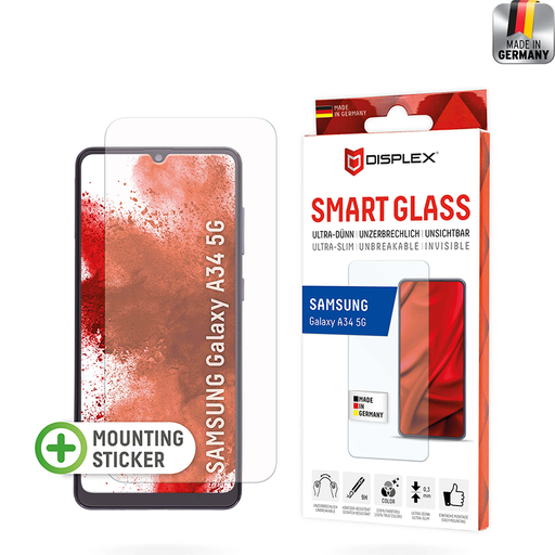  Displex - Prémium Smart FlexiGlass - Samsung Galaxy A34 5G - Átlátszó üvegfólia