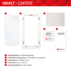  Displex - Prémium Valódi Üveg 2D - Samsung Galaxy A54 - Átlátszó üvegfólia - 3. kép
