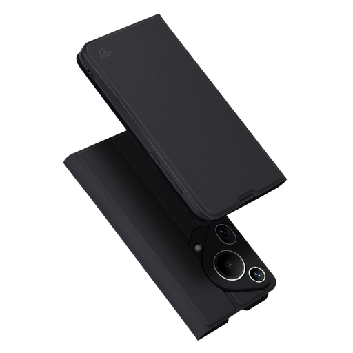 Techsuit - Magskin Könyv - Huawei Pura 70 Ultra - Fekete tok Techsuit - Magskin Könyv - Huawei Pura 70 Ultra - Fekete tok