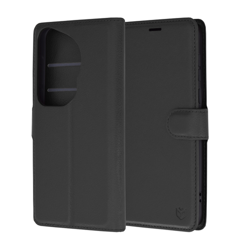 Techsuit - Bőrtok - Huawei Pura 70 Ultra - Fekete tok Techsuit - Bőrtok - Huawei Pura 70 Ultra - Fekete tok