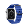  Techsuit - Óraszíj (W038) - Apple Watch 1/2/3/4/5/6/7/8/9/10/SE/SE 2 (38/40/41/42mm) - Kék - 0. kép