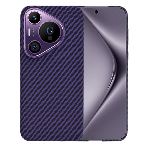 Techsuit - Karbonit Szálas Burkolat - Huawei Pura 70 Pro - Lila tok Techsuit - Karbonit Szálas Burkolat - Huawei Pura 70 Pro - Lila tok