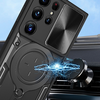  Techsuit - CamGuard Pro - Samsung Galaxy S23 Ultra - Fekete tok - 2. kép