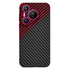  Techsuit - Karbonszálas Héj - Huawei Pura 70 - Piros Vortex tok - 1. kép