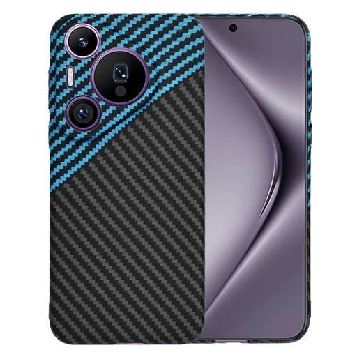 Techsuit - Karbonit Szálhéj - Huawei Pura 70 Pro - Kék Impulzus tok Techsuit - Karbonit Szálhéj - Huawei Pura 70 Pro - Kék Impulzus tok