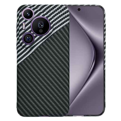  Techsuit - Karbonit Szálhéj - Huawei Pura 70 Pro - Lopakodó Szürke tok